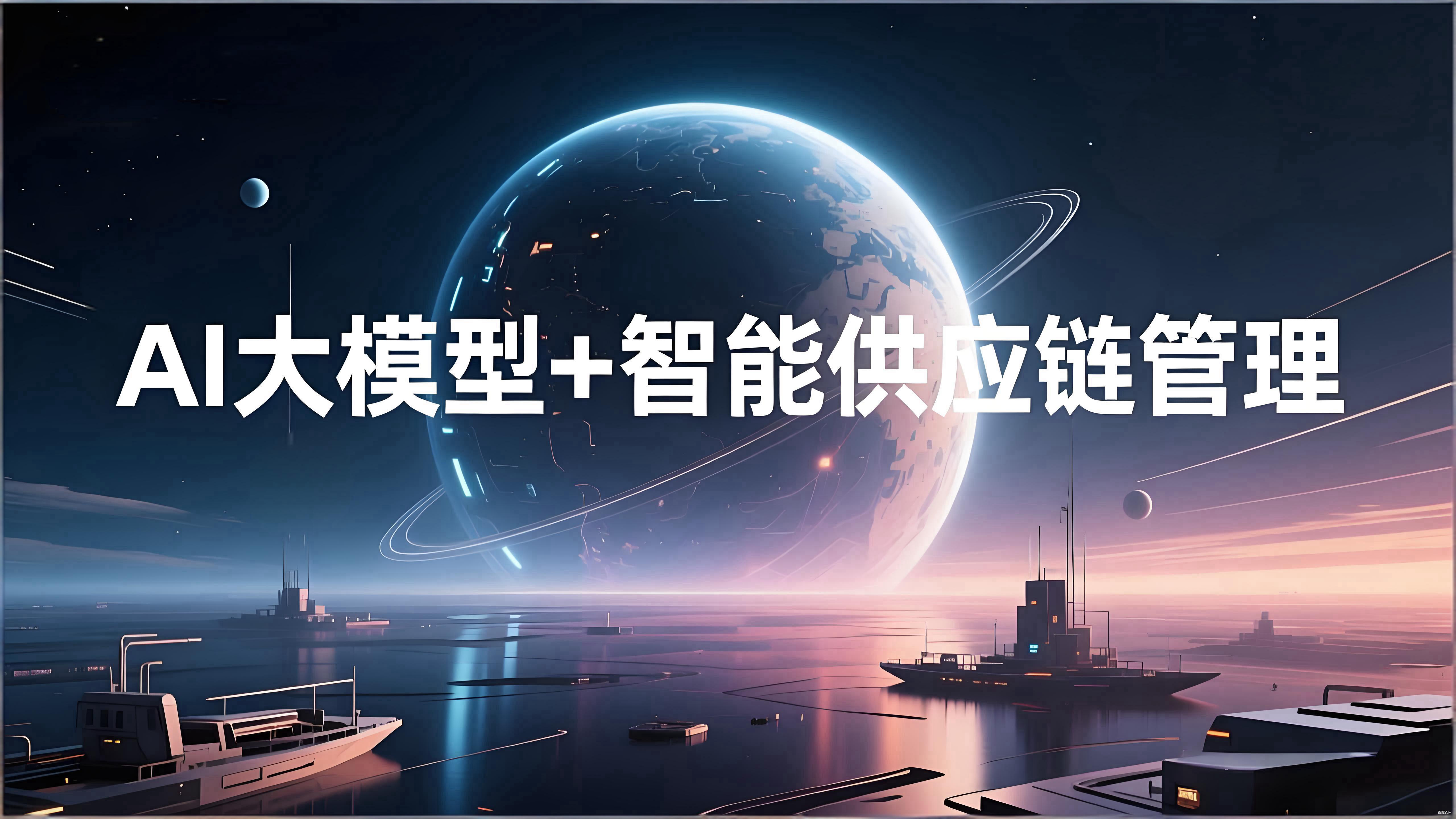 实现“AI大模型+智能供应链管理”