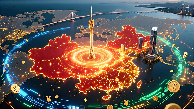 四年汇聚九万亿，粤港澳大湾区成全球